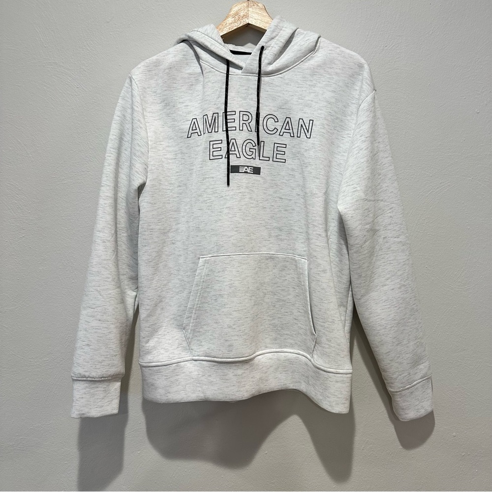 American Eagle Outfitters Light Gray Hoodie